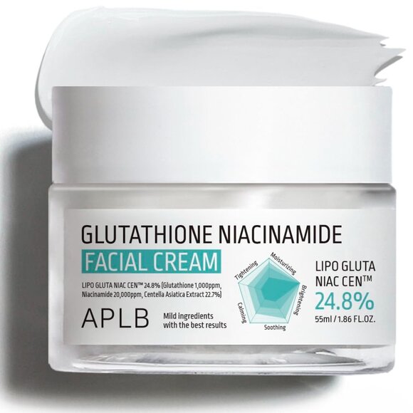 APLB Glutathione Niacinamide Facial Cream | LIPO GLUTA NIAC CEN™ 24.8% 1.86 FL.O - Picture 1 of 9